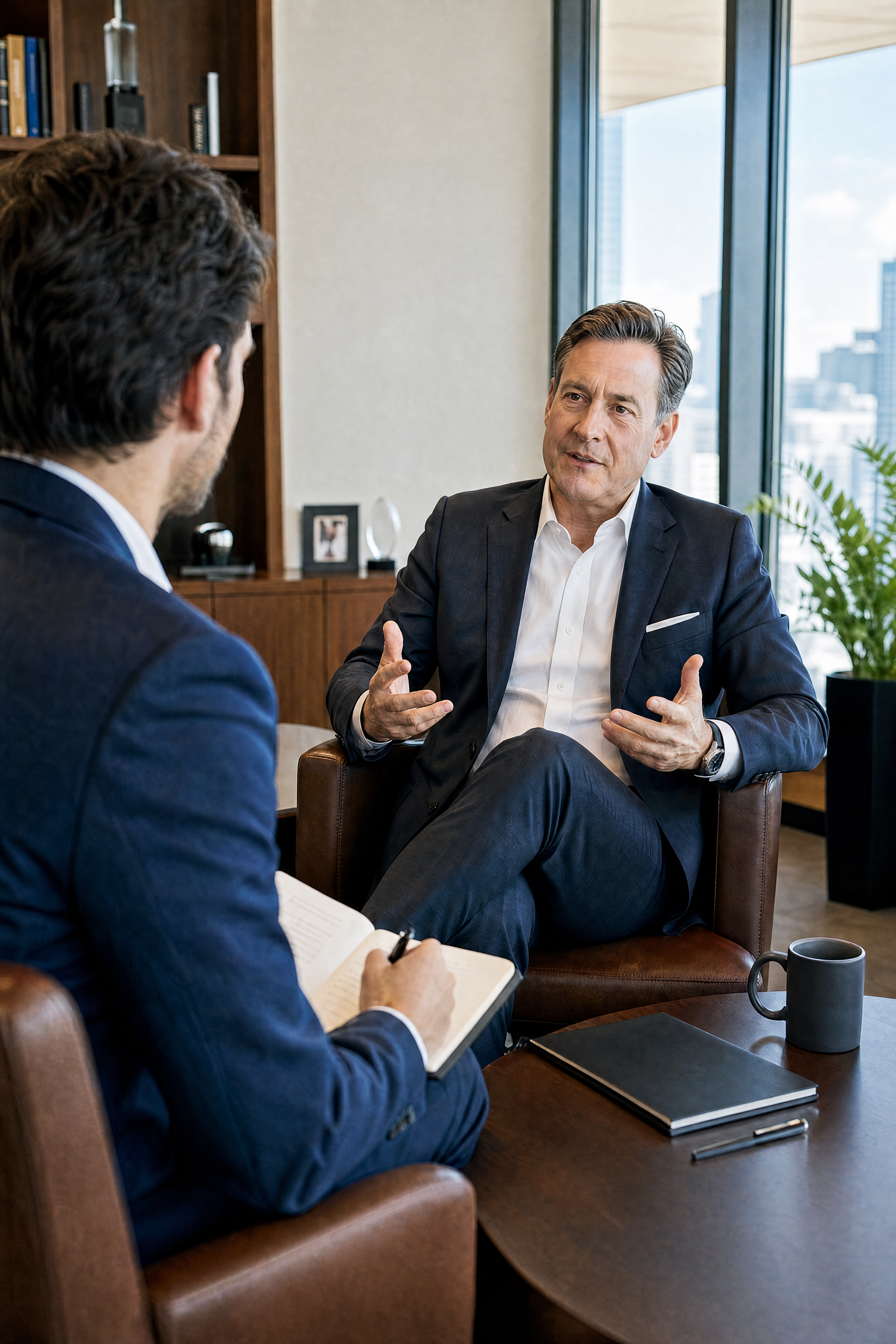Executive interview used to uncover workflow friction during a forensic AI audit